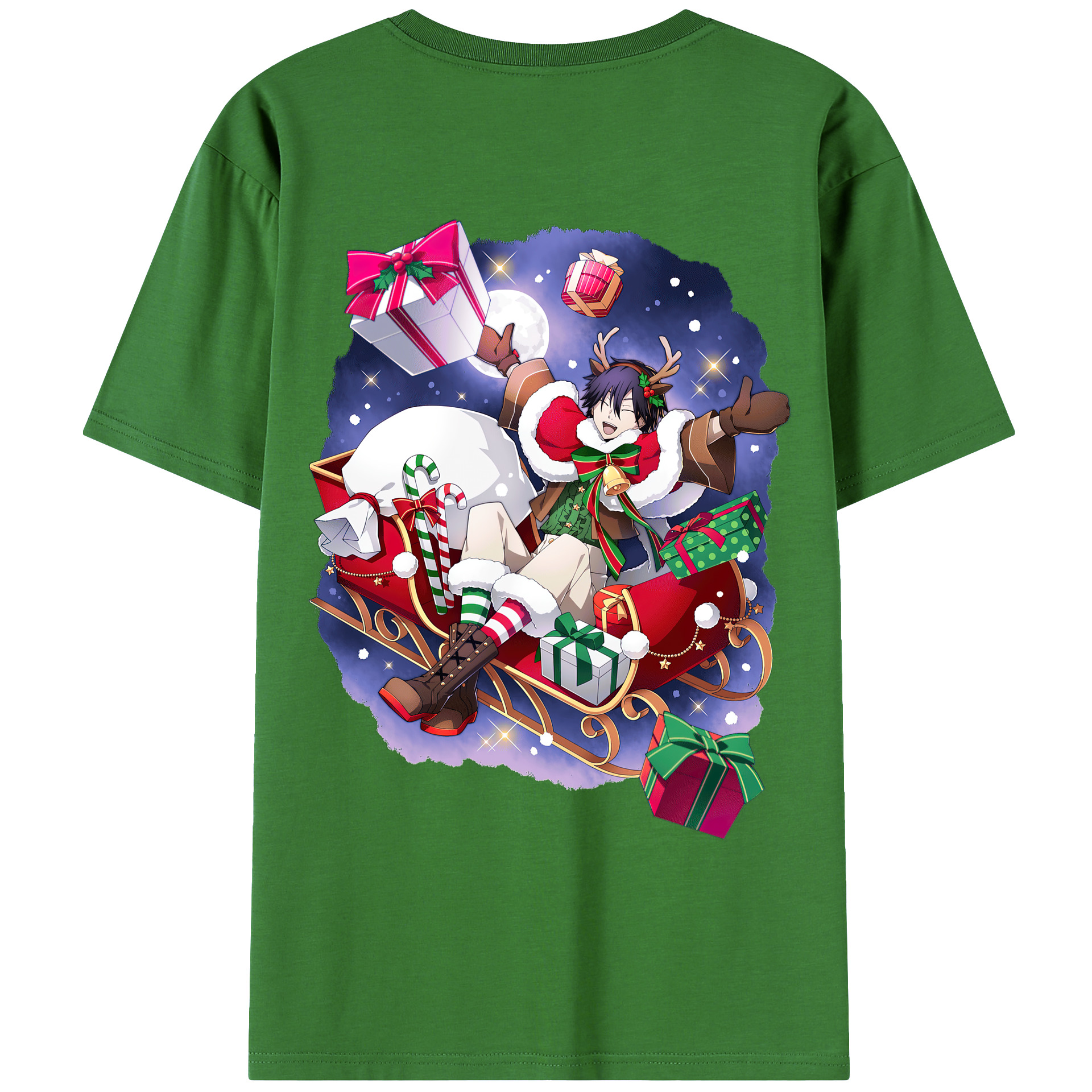 （画像用） 文豪ストレイドッグス Bungo Stray Dogs レディース半袖Tシャツ(バックプリント)